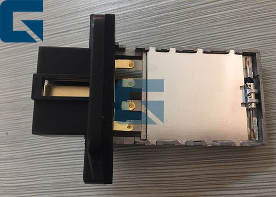 Waterproof Excavator Engine Parts AC Blower Motor Resistor For EC290