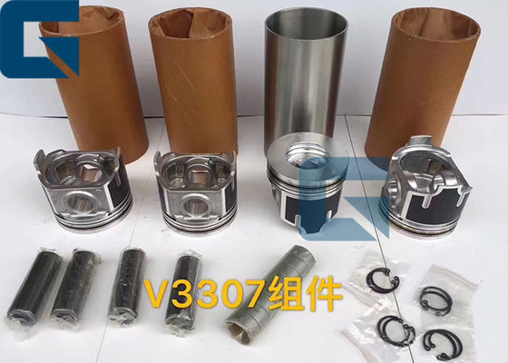 KUBOTA Engine Parts V3307 Engine Cylinder Liner Kit For Excavator Spare Parts