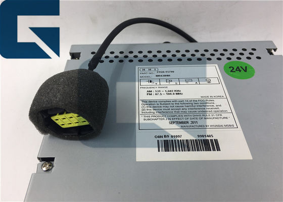 Excavator Electrical Parts 21Q8-15700C Radio 21Q6-15600 21Q8-15700