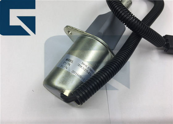 Engine Stop Solenoid Switch 12V 3932545 for Excavator Parts
