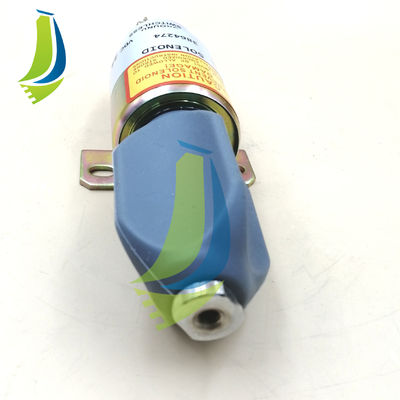 3864274 Fuel Stop Solenoid Valve 24V For R140LC-7 R210LC7 Excavator