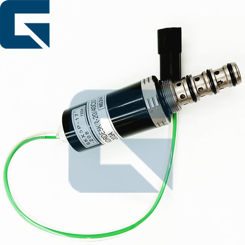 40C07-203A Hydraulic Pump Solenoid Valve 40C07203A For SK200-6 Excavator