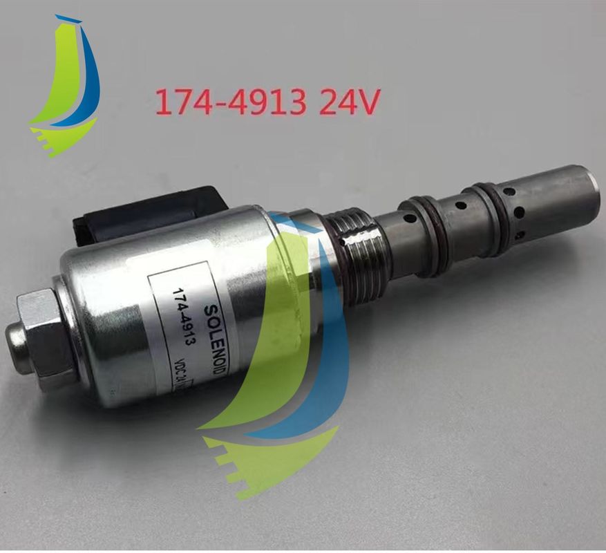 174-4913 24V Electric Parts Solenoid Valve 1744913 For 950G 980H Loader